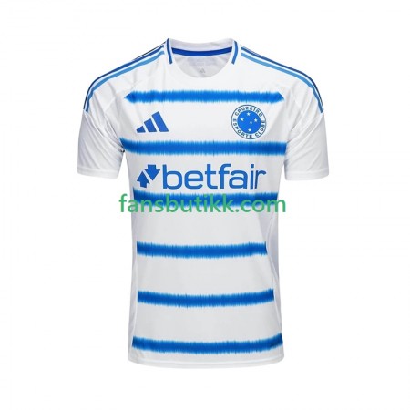 Fotballdrakt Cruzeiro Bortetrøye 2025-2026 Kortermet